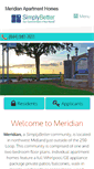 Mobile Screenshot of meridianapthome.com